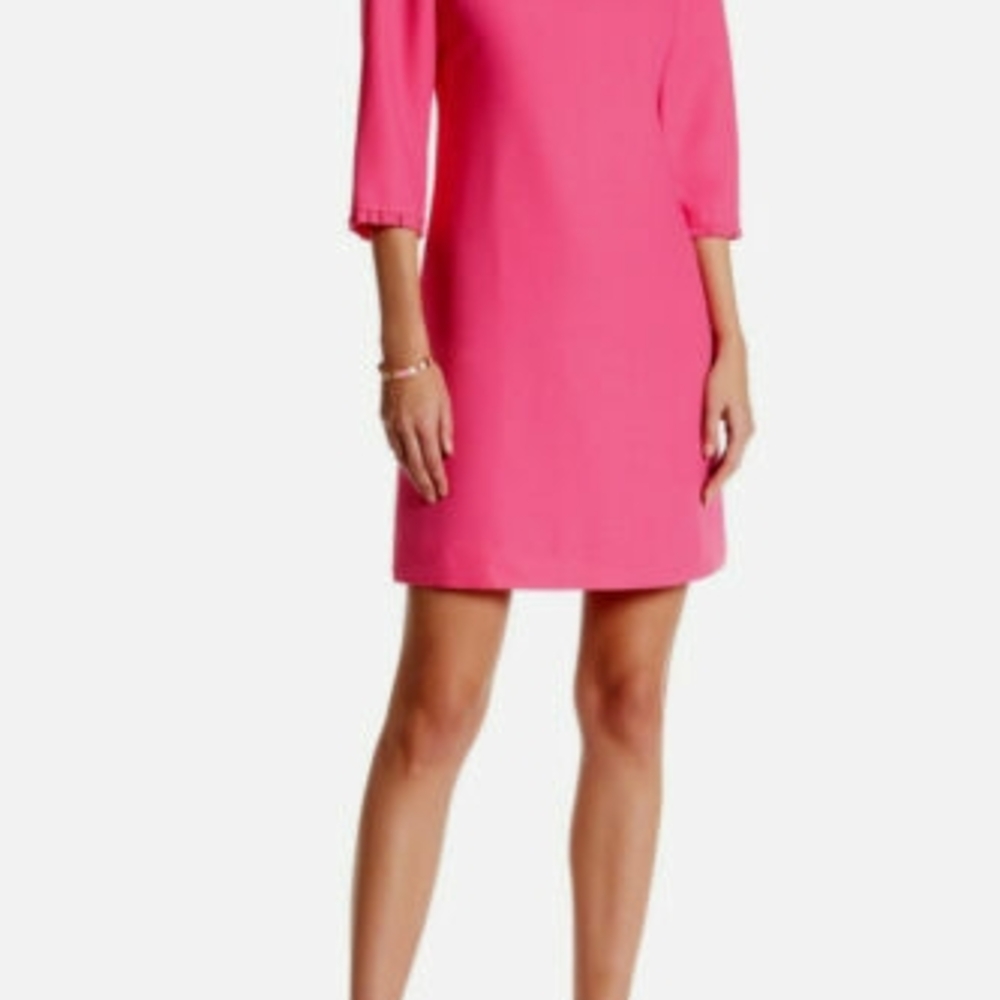 Kate Spade Pink Sheath Dress with Dolman Sleeves